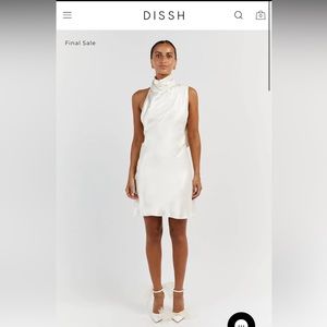 Dissh Aisle Satin Mini Dress